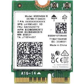 Wireless Card 5W10V25772 8S5W10V25772 Compatible Replacement Spare Part for Intel Wireless-AC 9560 9560NGW R 1.73Gbps M.2 2230 PCI-Express USB WiFi 5 802.11ac Bluetooth 5.1 in Kuwait