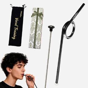 Professional Vocal Training Straw, SafeKythera Voice Trainer Tool for Singing, Portable Vocal Straw to Improve, Train & Heal Your Voice, Gift for Singers and Teachers(Colorful) in Saudi Arabia
