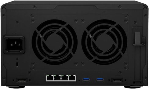 Synology DiskStation DS1618+ NAS Server للأعمال مع وحدة المعالجة المركزية Intel 2.1 جيجا هرتز، وذاكرة 32 جيجا بايت، وتخزين SSD 12 تيرابايت، ونظام تشغيل DSM، وiSCSI Target Ready in Saudi Arabia