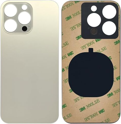 1Pcs/Lot Battery Cover Glass for iPhone 14 Pro Max Back Housing Replacement with Small Parts Metal Plate Magnetic for iPhone 14PM 2in1 Big Hole Back Glass Rear Door Case (Purple) in Saudi Arabia