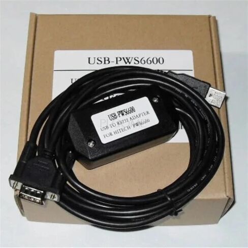 كابل برمجة HMI USB-PWS6600 USB-HITECH لـ PWS6600 (USB إلى DB9 Male) in Saudi Arabia