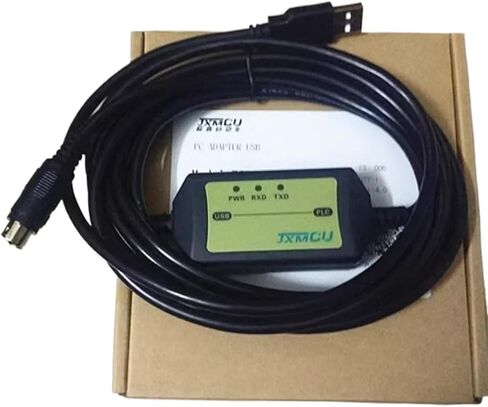 1PC Programming Cable for Q Series Round Mouth 6 Pin Mouth USB-QC30R2 in Saudi Arabia