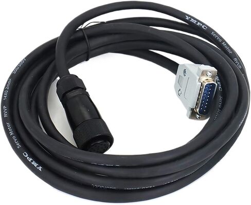 AC Servo Motor Power Cable + Encoder Cable 3meter 5M Length for 100-750W Servo Motor(3meter) in Saudi Arabia