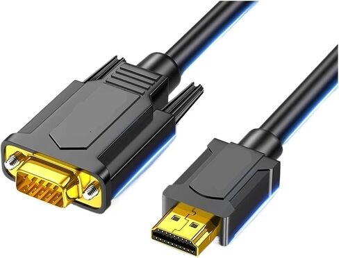 كابل HDMI إلى V/GA ​​1080P 60 هرتز مصدر إشارة HDMI إلى جهاز عرض V/GA ​​M>oni>tor (0.5 متر) in Kuwait