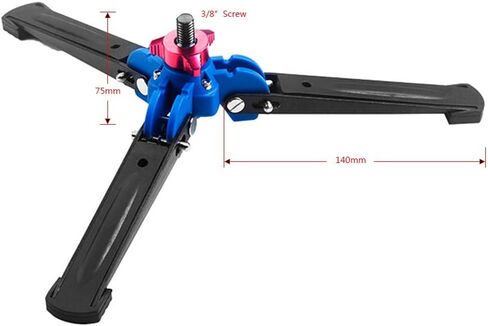 Akozon حامل ثلاثي القوائم صغير Monopod قاعدة محمولة مدمجة بثلاثة أرجل حامل دعم مع برغي 3/8 للتصوير الفوتوغرافي لكاميرا DSLR in Saudi Arabia
