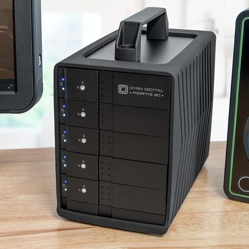 حاوية محرك الأقراص الخارجية Oyen Digital Fortis 5C 5-Bay USB-C (متجددة) in Saudi Arabia