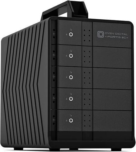 حاوية محرك الأقراص الخارجية Oyen Digital Fortis 5C 5-Bay USB-C (متجددة) in Saudi Arabia
