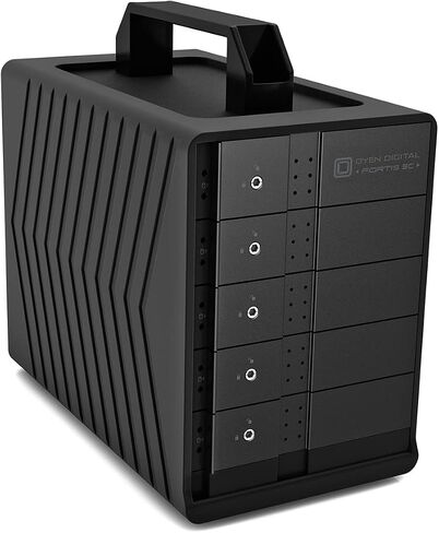 حاوية محرك الأقراص الخارجية Oyen Digital Fortis 5C 5-Bay USB-C (متجددة) in Saudi Arabia