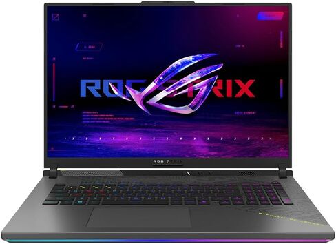 ASUS ROG Strix G18 (2025) Gaming Laptop, 18" 16:10 144Hz/3ms, NVIDIA® GeForce RTX™ 5060, AMD Ryzen™ 9 9955HX Processor, 16GB DDR5-5600, 2TB PCIe Gen 4 SSD, Wi-Fi 6E, Windows 11 Home, G814FM-DS95 in Saudi Arabia