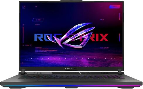 ASUS ROG Strix G18 (2025) Gaming Laptop, 18" 16:10 144Hz/3ms, NVIDIA® GeForce RTX™ 5060, AMD Ryzen™ 9 9955HX Processor, 16GB DDR5-5600, 2TB PCIe Gen 4 SSD, Wi-Fi 6E, Windows 11 Home, G814FM-DS95 in Saudi Arabia