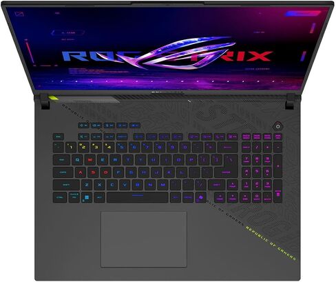 ASUS ROG Strix G18 (2025) Gaming Laptop, 18" 16:10 144Hz/3ms, NVIDIA® GeForce RTX™ 5060, AMD Ryzen™ 9 9955HX Processor, 16GB DDR5-5600, 2TB PCIe Gen 4 SSD, Wi-Fi 6E, Windows 11 Home, G814FM-DS95 in Saudi Arabia