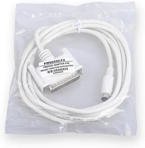 25pin PWS6600-FX لـ PWS6600/6A00T HMI إلى FX1S 1N 2N 3U 3GA 5U DB25 FX سلسلة برمجة تحميل كابل in Kuwait