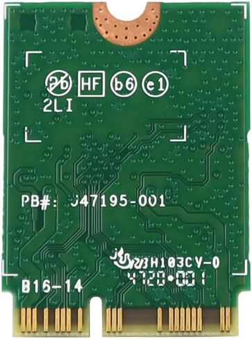 Wireless Card 5W10V25772 8S5W10V25772 Compatible Replacement Spare Part for Intel Wireless-AC 9560 9560NGW R 1.73Gbps M.2 2230 PCI-Express USB WiFi 5 802.11ac Bluetooth 5.1 in Kuwait