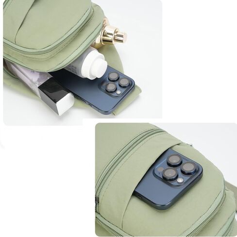 Small Sling Bag for Womenm Men, Sling Backpack Daypack Fanny Pack Crossbody Bags for Hiking Travel Sports Running in Saudi Arabia