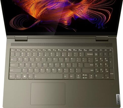 لاب توب لينوفو يوجا 7 2 في 1، انتل 4-كور i7-1165G7، شاشة لمس 15.6 بوصة فل اتش دي اي بي اس، انتل ايريس اكس ايه جرافيك، 12 جيجا DDR4 512 جيجا اس اس دي، لوحة مفاتيح بإضاءة خلفية، بصمة الإصبع، ثاندربولت 4، واي فاي 6، ويندوز 11 برو in Kuwait