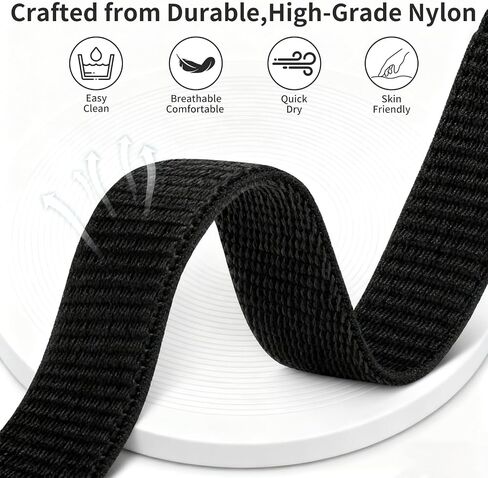 2 Pack 22mm Sport Stretchy & Breathable Ankle/Arm Band Compatible with Amazfit Helio Strap, Men Women Sport Wristband for Fitness Tracker in Saudi Arabia