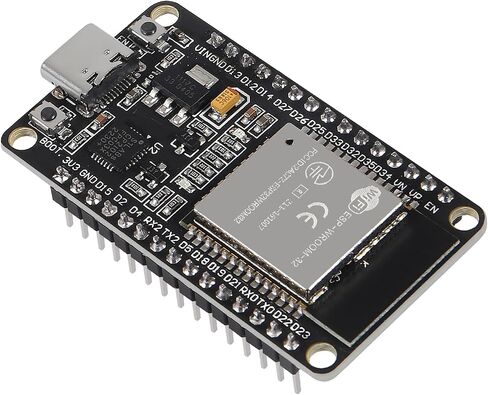 2PCS Type-C ESP32 ESP-WROOM-32 Development Board WiFi + Bluetooth CP2102 Dual Core 2.4Ghz Microcontroller Compatible with Arduino (ESP32 30P, Type-C) in Saudi Arabia