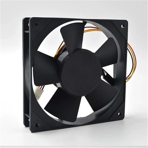 for KDE4812PTB1-6A 48V 3.8W 2500RPM 12cm 12025 120x120x25mm Double Ball Bearing Cooling Fan in Saudi Arabia
