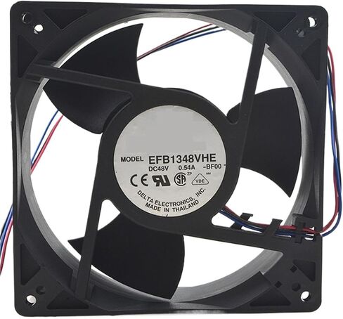 ل EFB1348VHE 48V 0.54A 25.92W 4700RPM 12 سنتيمتر 127x127x38 مللي متر مزدوجة الكرة تحمل مروحة التبريد in Saudi Arabia