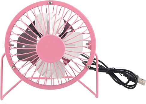 Tyenaza Portable Table Fans, Small Personal Desktop Fan USB Portable Silent Camping Fan for Home Office(Pink) in Saudi Arabia