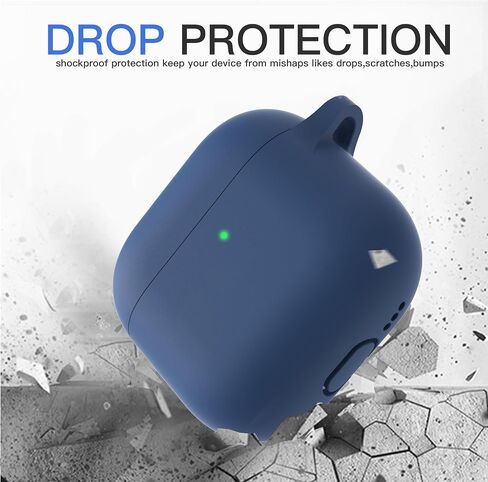 Brujula Case for AirPods Pro 3 Case Silicone Protective Cover Compatible with AirPods Pro 3rd Generation 2025(Orange, AirPods Pro 3) in Saudi Arabia