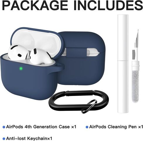 Brujula Case for AirPods Pro 3 Case Silicone Protective Cover Compatible with AirPods Pro 3rd Generation 2025(Orange, AirPods Pro 3) in Saudi Arabia