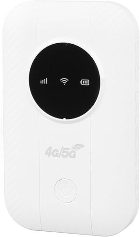 نقطة اتصال واي فاي محمولة من Dpofirs، موجه واي فاي 4G 5G مع فتحة لبطاقة SIM، توصيل ما يصل إلى 10 أجهزة، نقطة اتصال محمولة للجيب بسرعة 300 ميجابت في الثانية لرحلة عمل السفر in Saudi Arabia