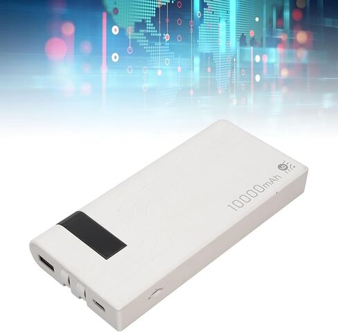نقطة اتصال متنقلة 4G عامة، مودم USB غير مقفل بسرعة 300 ميجا بت في الثانية مع فتحة لبطاقة SIM، بطارية مدمجة بقوة 10000 مللي أمبير في الساعة للوصول إلى WiFi في أي مكان. قم بتوصيل ما يصل إلى 10 أجهزة، مثالي للسفر والألعاب والخارج in Saudi Arabia