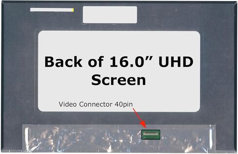 SCREENARAMA New Screen Replacement for Dell Inspiron 16 Plus 7610 7620 P107F (40pin 3K 3072x1920) IPS LCD LED Display with Tools and Tape in Saudi Arabia