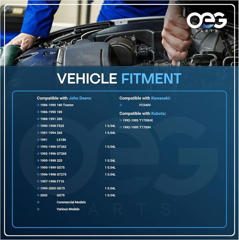 OEG Parts New Starter Compatible with Kawasaki FC540V 17HP 4 Stroke OHV 21163-2093, 211632093, 128000-7940, SND0290, 41052065 in Saudi Arabia
