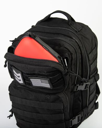 3VGEAR Velox II Quick Action Tactical Backpack - 27L Capacity Bag with 4 Compartments, MOLLE Webbing, Hydration Compatible, Laptop Sleeve and Compression Straps - Large Tactical Backpack - Olive Drab in Saudi Arabia