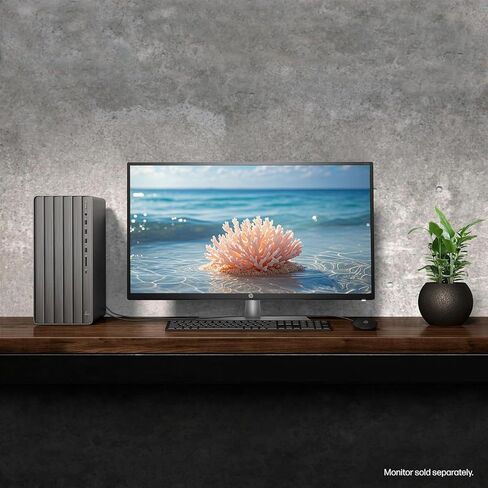 HP Desktop Computers Tower PC, 20-core Intel Core i7-14700(Beat i9-11900K), 32GB DDR4, 1TB PCIe SSD, Type-C, HDMI, VGA, Bluetooth, WiFi6, Keyboard and Mouse, Windows 11 Pro, Black in Kuwait
