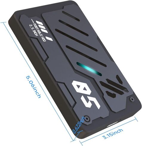 محرك الأقراص الصلبة الخارجي USB 3.1 Type C 2.5 بوصة من الألومنيوم نقل سريع 160G 250G 320G 500G 750G 1 تيرا بايت محرك الأقراص الصلبة الخارجي in Kuwait