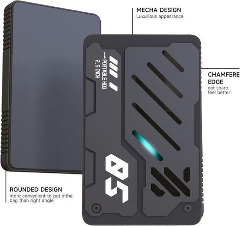 محرك الأقراص الصلبة الخارجي USB 3.1 Type C 2.5 بوصة من الألومنيوم نقل سريع 160G 250G 320G 500G 750G 1 تيرا بايت محرك الأقراص الصلبة الخارجي in Kuwait