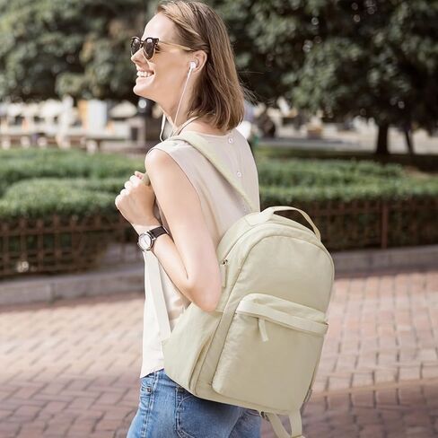 G4Free Small Nylon Backpack for Women Men, Lightweight Backpack Daypack for Travel Work Hiking, Black in Saudi Arabia