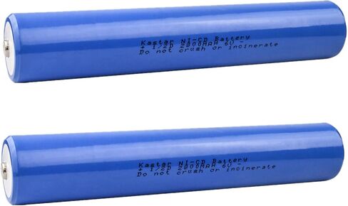 استبدال بطارية Kastar قطعتين لـ GE/Ericsson 40070149، GE/Ericsson 41B038AF00101، Moltech Power Systems N38AF001A، Intec IMT-3500D، ESR8EE5920، RL1019، RL2019، Sirchie Bluemaxx Flash LED Light in Kuwait