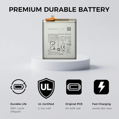 بطارية EB-BG988ABY متوافقة مع هاتف Galaxy S20 Ultra SM-G988U/U1/W/F/N، وتتضمن مجموعة أدوات وتعليمات in Kuwait