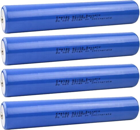 Kastar 2-Pack Battery Replacement for GE/Ericsson 40070149, GE/Ericsson 41B038AF00101, Moltech Power Systems N38AF001A, Intec IMT-3500D, ESR8EE5920, RL1019, RL2019, Sirchie Bluemaxx Flash LED Light in Saudi Arabia
