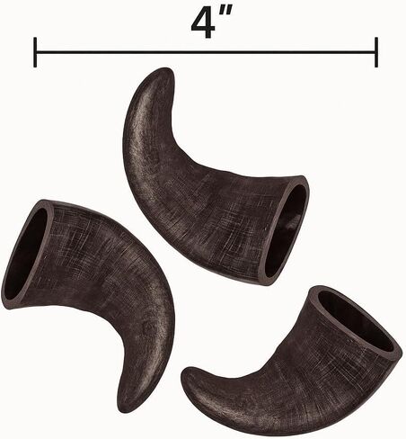 WhiteTail Naturals - Water Buffalo Horns for Dogs (2 Pack Large) All-Natural Buffalo Horn Dog Bone - Long Lasting Chew Toy for Aggressive Chewers and Teething Puppies in Kuwait