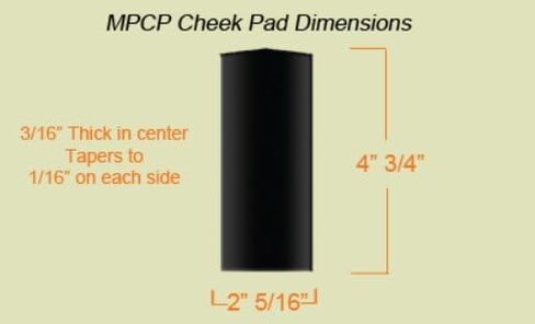 God'A Grip Cheek Pad for Sniper Stocks MPCP in Saudi Arabia