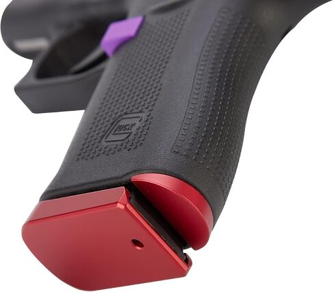 NDZ Performance Aluminum Grip Frame Slug Plug Insert for Glock 43X & 48 – Laser Engraved, Made in The USA in Saudi Arabia