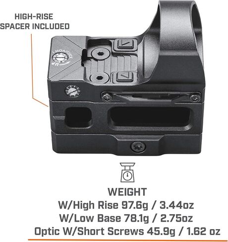 Bushnell 1x Reflex Red Dot with Aimpoint Base , Black in Saudi Arabia