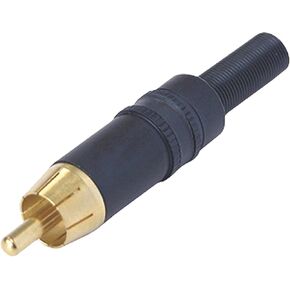 NYS373 Phono Plug with Gold Plated Contacts and Colour Coded Ring in Saudi Arabia