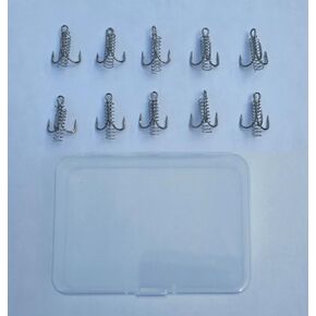 10 Dough Soft Bait Treble Hooks #4 Sized in Saudi Arabia