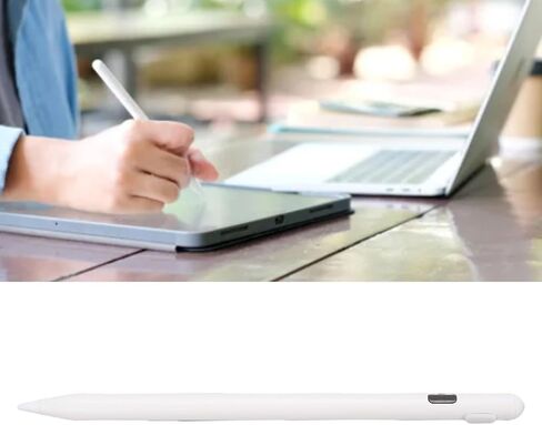 Touch Screen Pen, for 2018 to 2025 Tablets, Palm Rejection, Magnetic Fast Charging Tablet Pencil with Nib, Power Saving Mode, Smart Pairing in Saudi Arabia