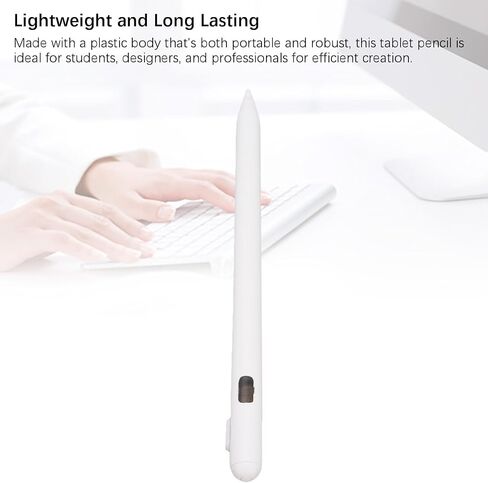 Touch Screen Pen, for 2018 to 2025 Tablets, Palm Rejection, Magnetic Fast Charging Tablet Pencil with Nib, Power Saving Mode, Smart Pairing in Saudi Arabia