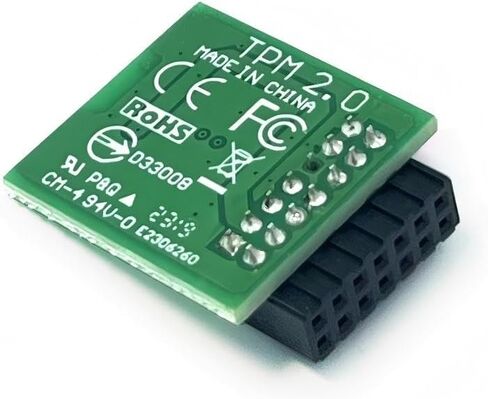 TPM 2.0 Module LPC 14Pin with Infineon SLB9665 for MSI MS-4136 B450-A PRO,B450 Tomahawk MAX,B450 Tomahawk,B450 Gaming Plus,B450 Gaming PRO Carbon AC,B450 Gaming PRO Carbon MAX WiFi in Saudi Arabia