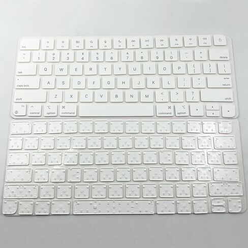 لوحة مفاتيح بديلة مجموعة كاملة من أغطية المفاتيح وأغطية المفاتيح لـ iMac 24 بوصة لوحة المفاتيح السحرية A2438 A2439 A2449 A2450 A3118 A3203 2021-2024 Year in Saudi Arabia