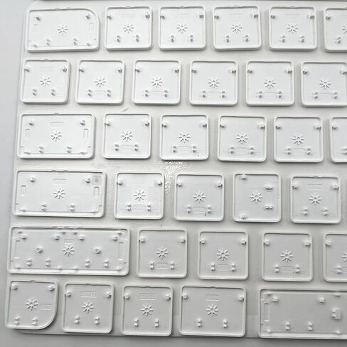 لوحة مفاتيح بديلة مجموعة كاملة من أغطية المفاتيح وأغطية المفاتيح لـ iMac 24 بوصة لوحة المفاتيح السحرية A2438 A2439 A2449 A2450 A3118 A3203 2021-2024 Year in Saudi Arabia