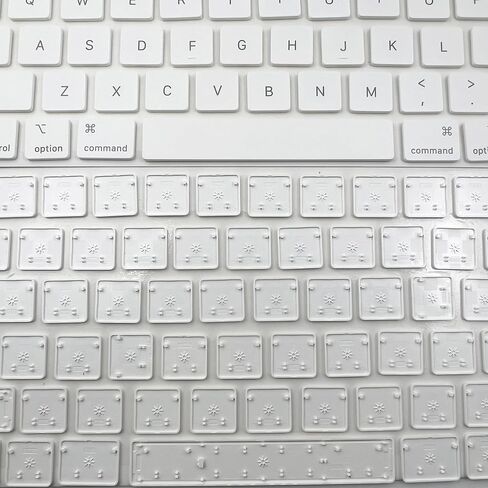 لوحة مفاتيح بديلة مجموعة كاملة من أغطية المفاتيح وأغطية المفاتيح لـ iMac 24 بوصة لوحة المفاتيح السحرية A2438 A2439 A2449 A2450 A3118 A3203 2021-2024 Year in Saudi Arabia
